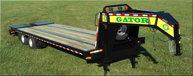 GOOSENECK TRAILER 30ft tandem dual - all heavy-duty equipment trailers special priced  Metcalfe County, Kentucky